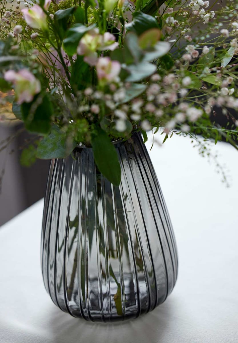 Florero Kusintha - Gris4