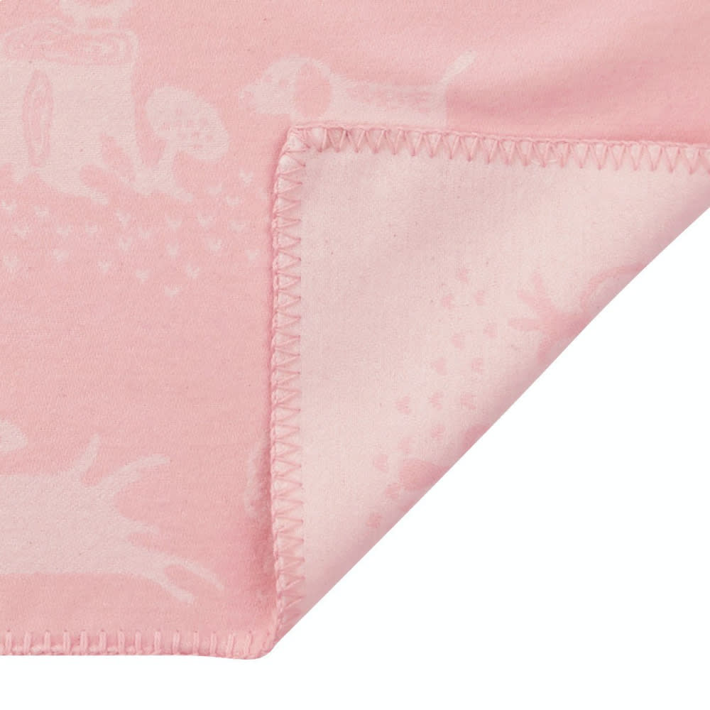 Little bear pink, woven cotton1