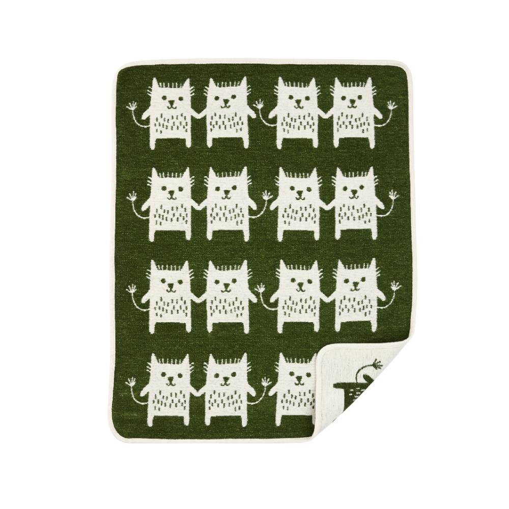 Little Me - Chenille - Verde - Manta Niños1