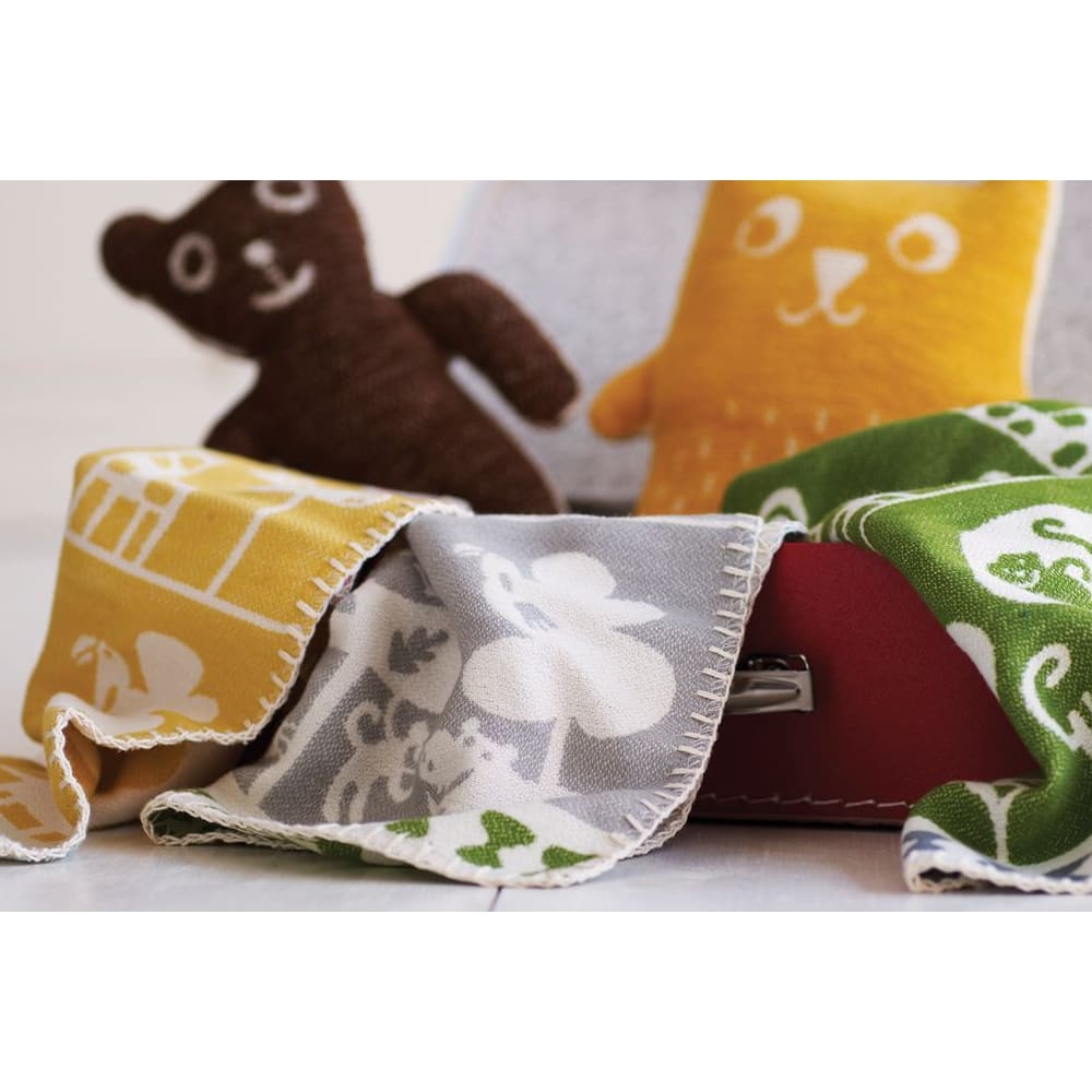 Serengeti - Algodón Organico - Amarillo - Manta de Niños1