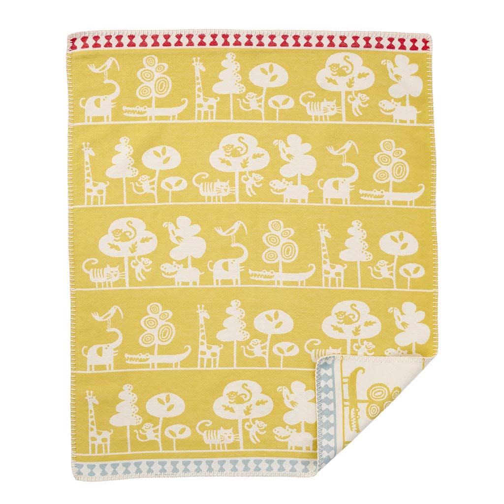 Serengeti - Algodón Organico - Amarillo - Manta de Niños2