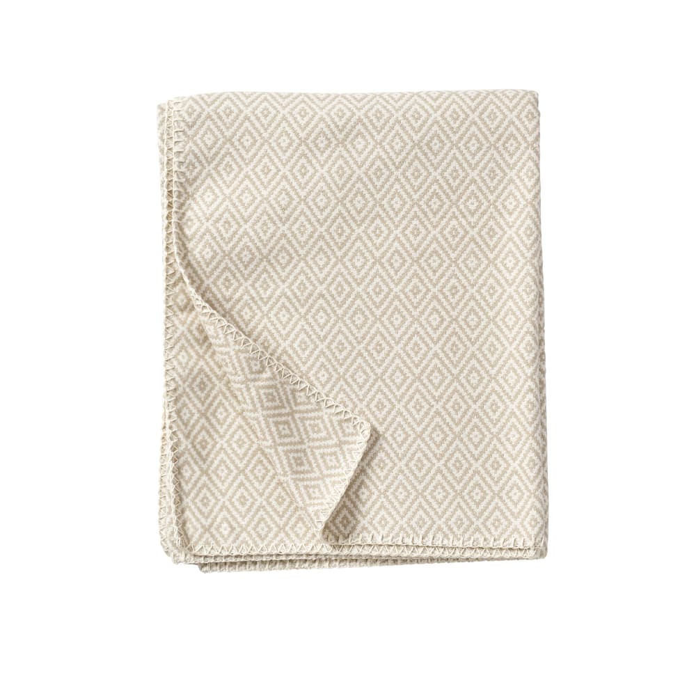 Manta Stella de algodón - Beige2