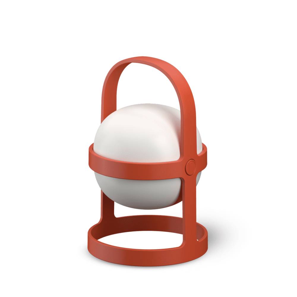 Lámpara solar circular Soft Spot - 25 cm - Terracotta1