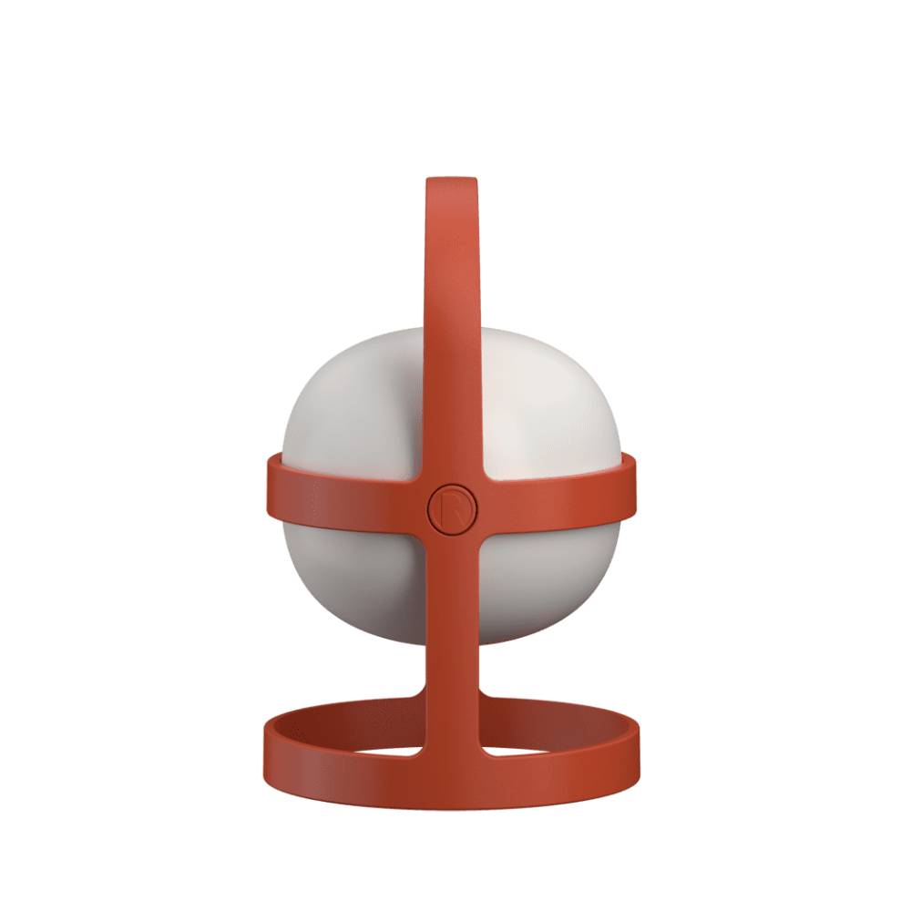 Lámpara solar circular Soft Spot - 25 cm - Terracotta6