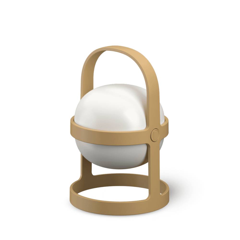 Lámpara solar circular Soft Spot - 25 cm - Wheat1