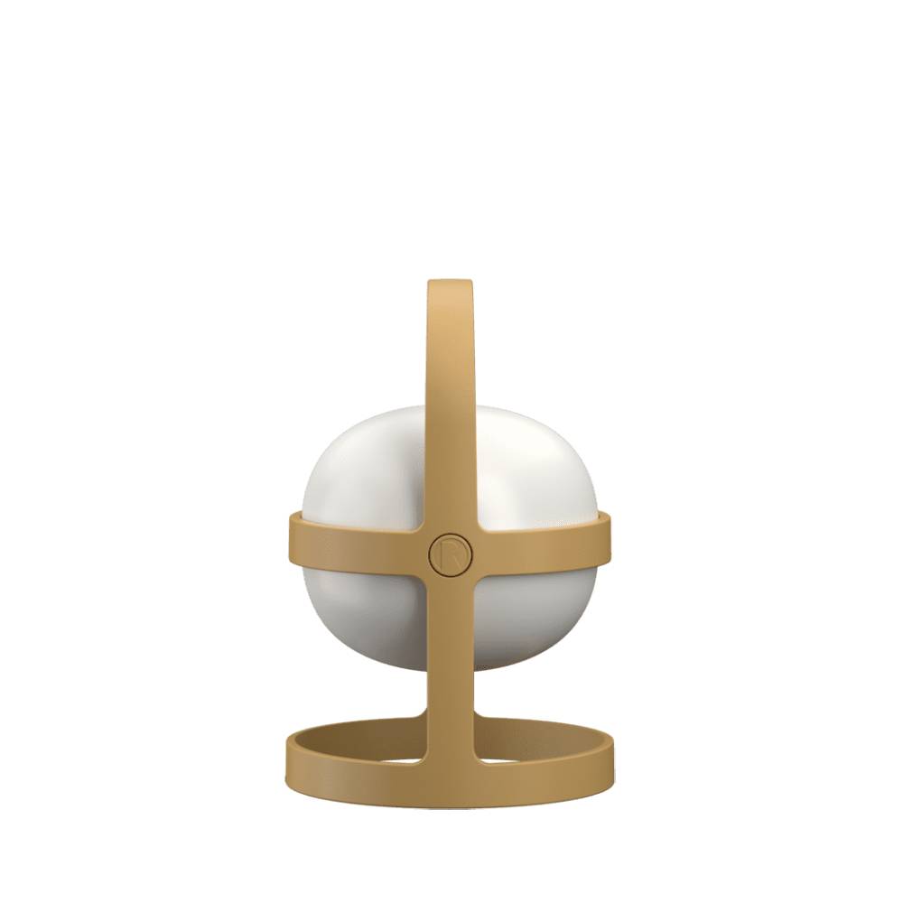 Lámpara solar circular Soft Spot - 18.5 cm - Wheat3