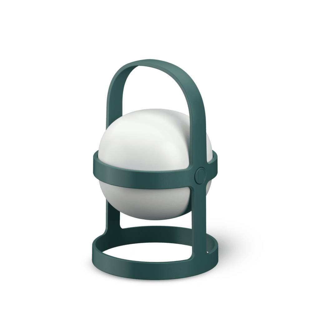 Lámpara solar circular Soft Spot - 25 cm - Forest Green1