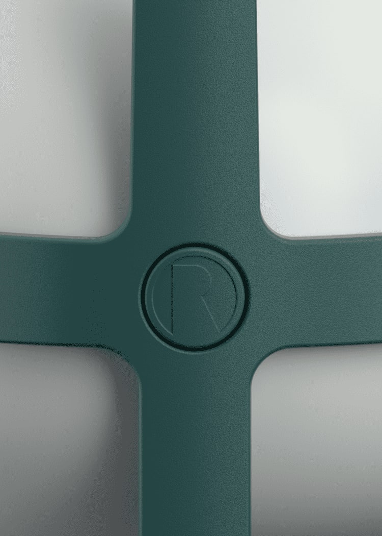 Lámpara solar circular Soft Spot - 25 cm - Forest Green5