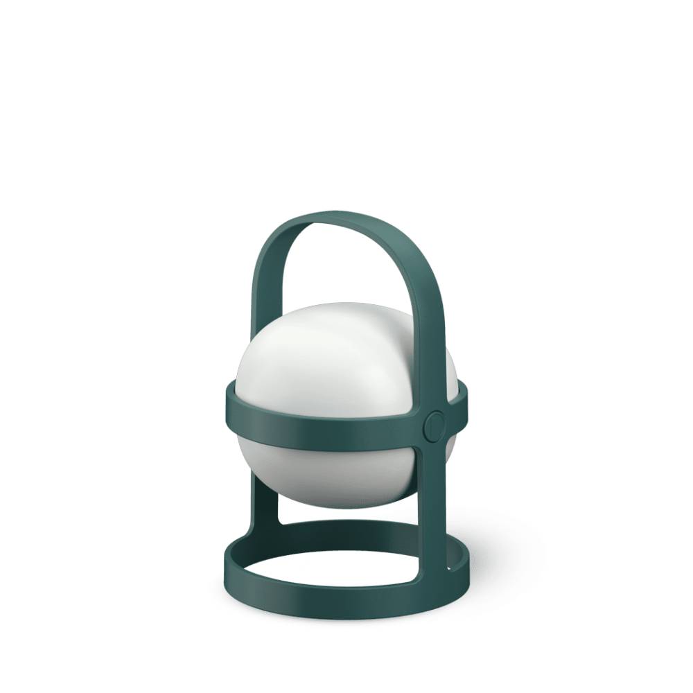 Lámpara solar circular Soft Spot - 18.5 cm - Forest Green1