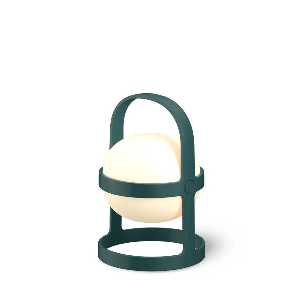 Lámpara solar circular Soft Spot - 18.5 cm - Forest Green2