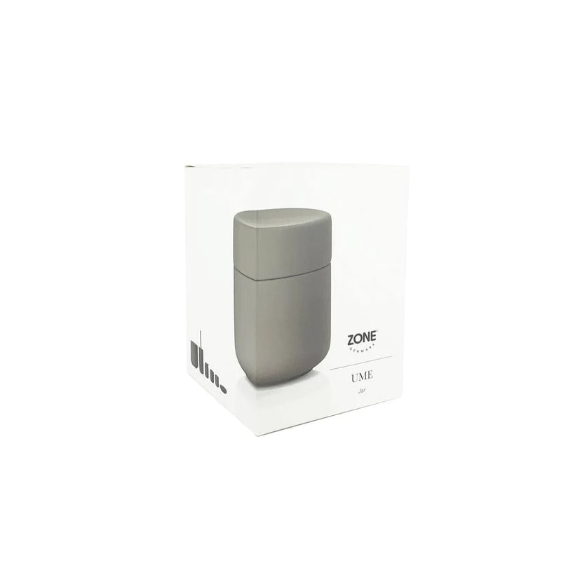 Vaso con tapa Ume - Taupe2