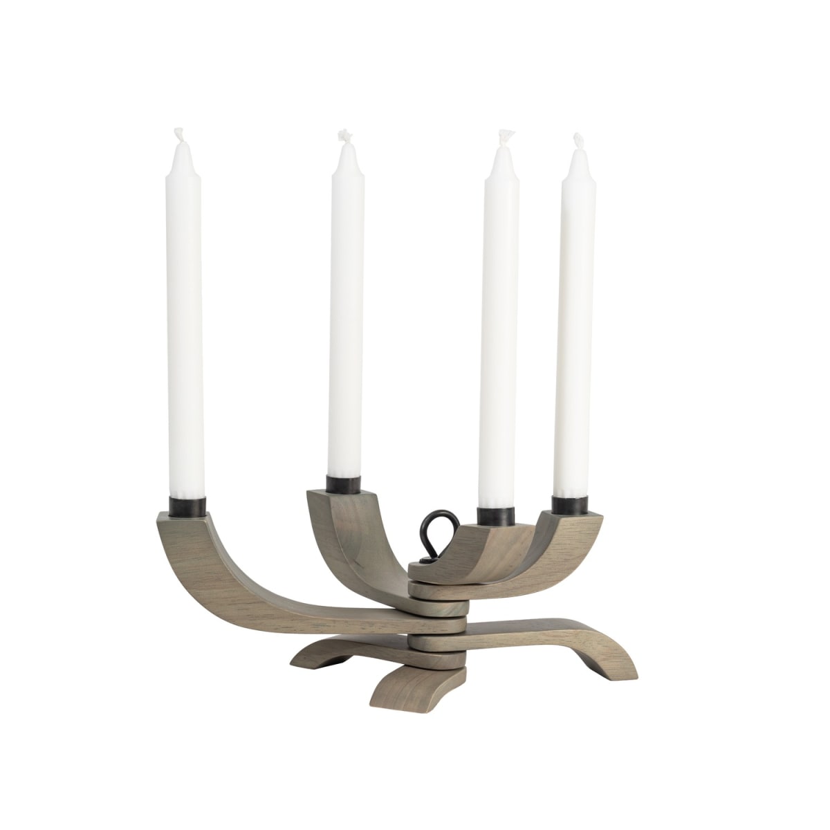Candelabro Nordico - 4 brazos - Gris1