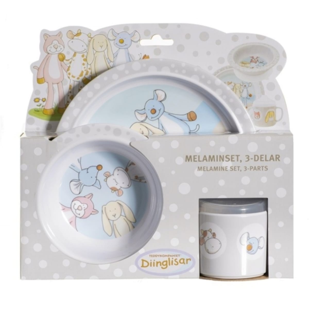 Set de Melamina - Diinglisar1