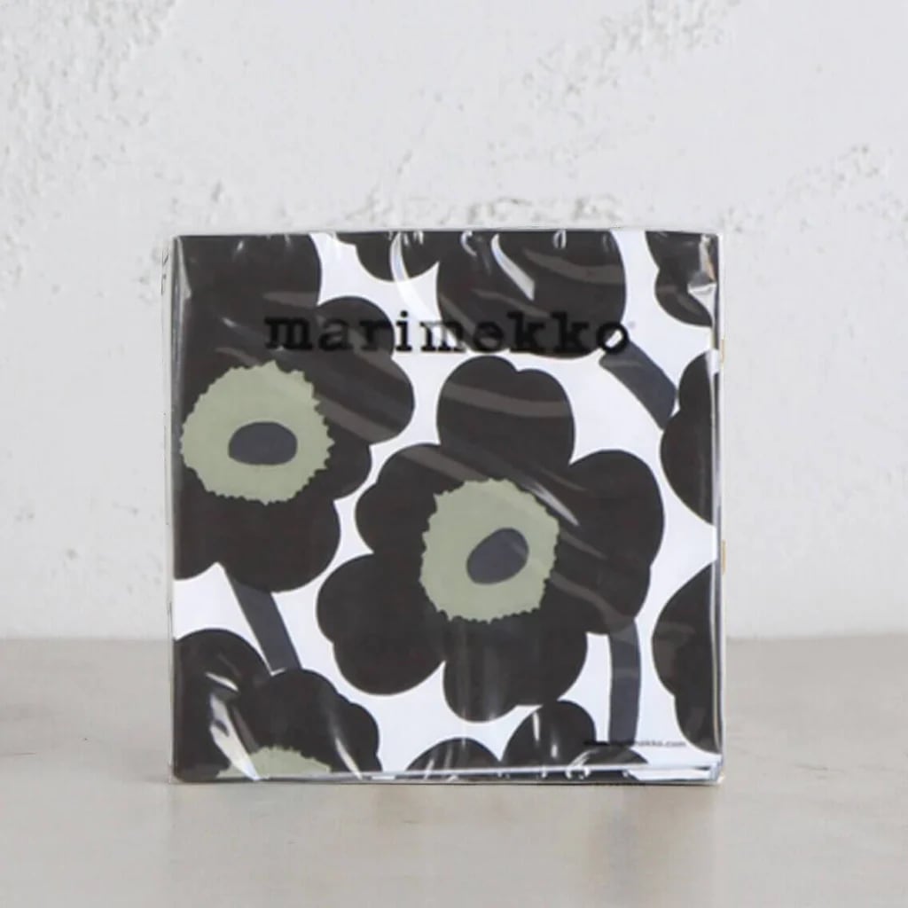 Servilleta - Unikko - Negro4