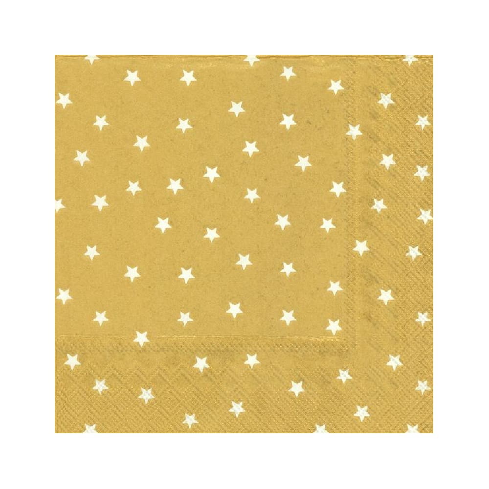 Servilleta - Little Stars Dorado1
