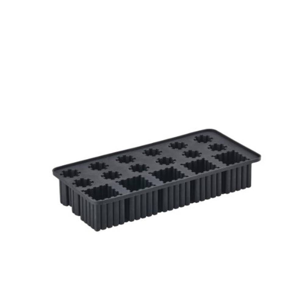 Bandeja de cubitos de hielo Singles - Negro1