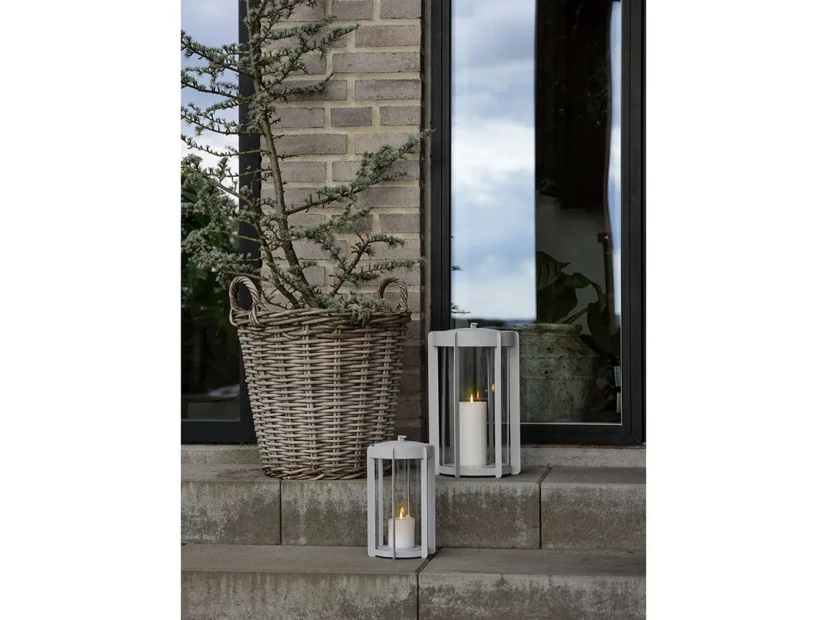 Farol Firefly - Portavela bajo - Gris Claro20
