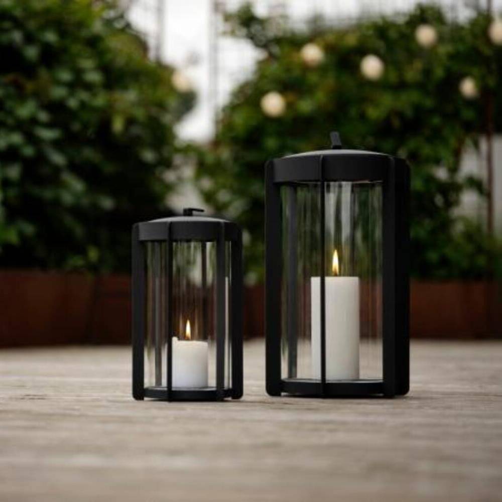 Farol Firefly - Portavela bajo - Negro1