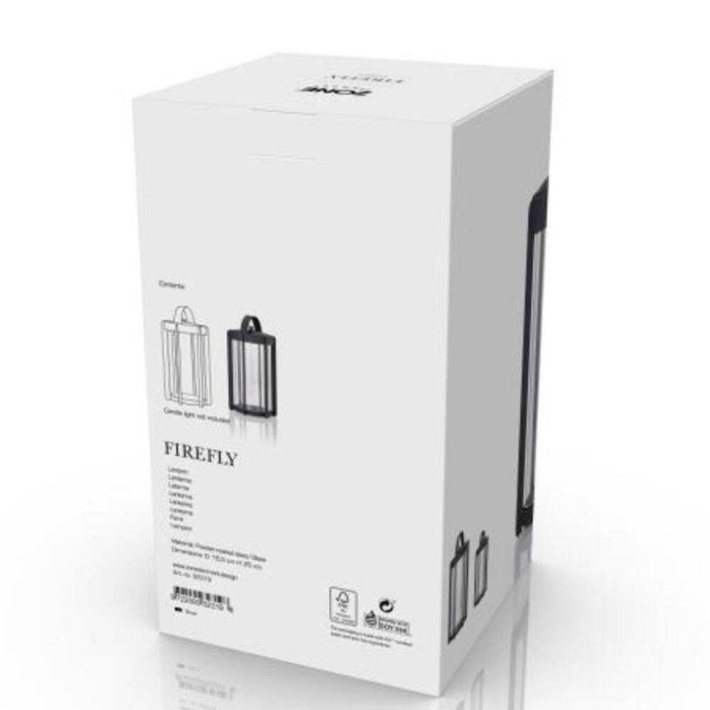 Farol Firefly - Portavela bajo - Negro6