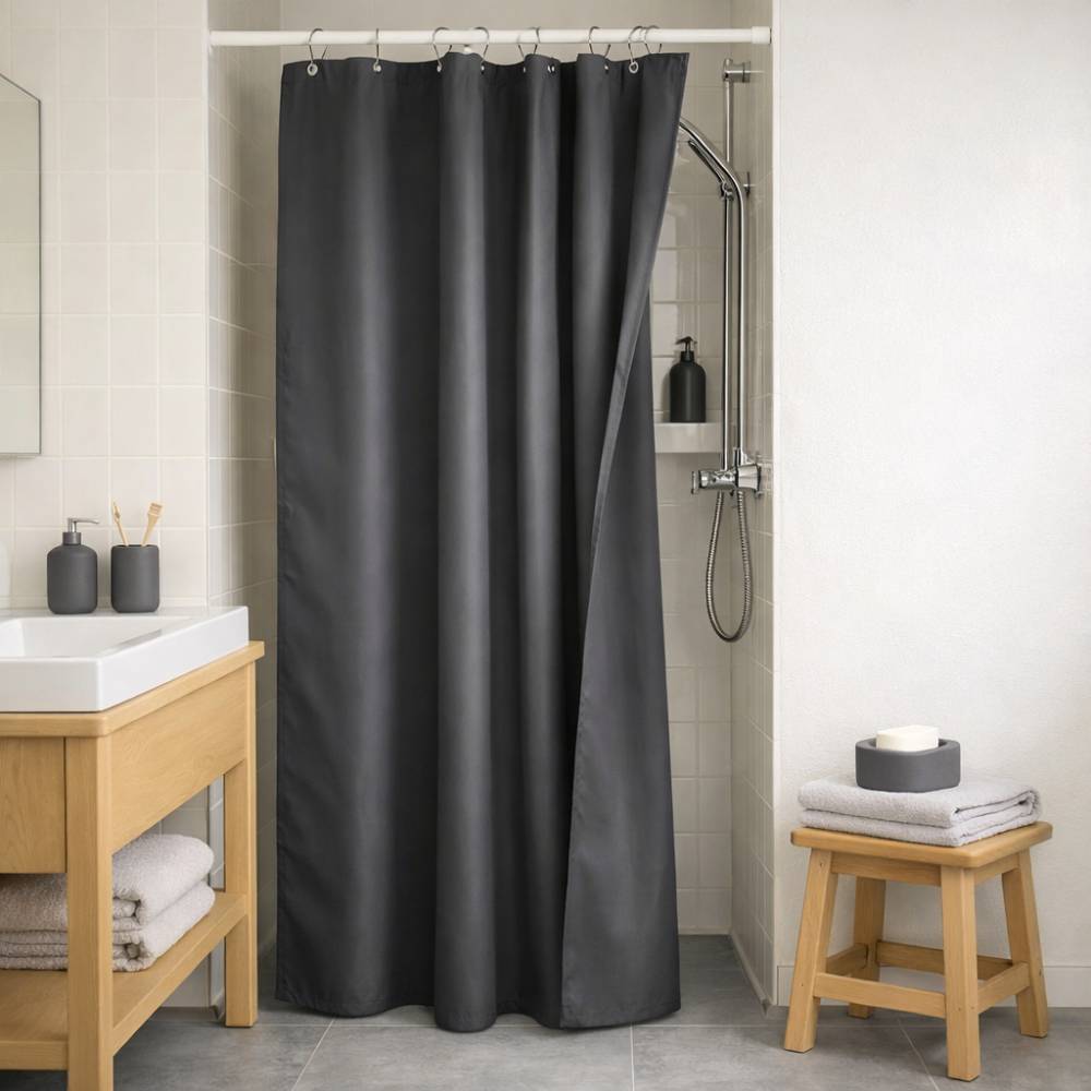 Cortina de Baño LUX - Gris1