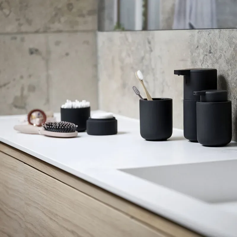 Vaso para cepillo de diente Ume - Negro1