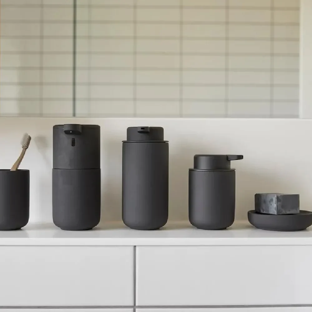 Vaso para cepillo de diente Ume - Negro2