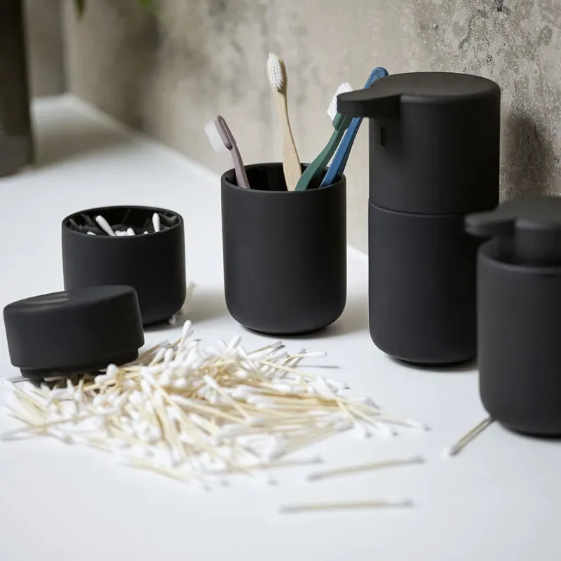 Vaso para cepillo de diente Ume - Negro6