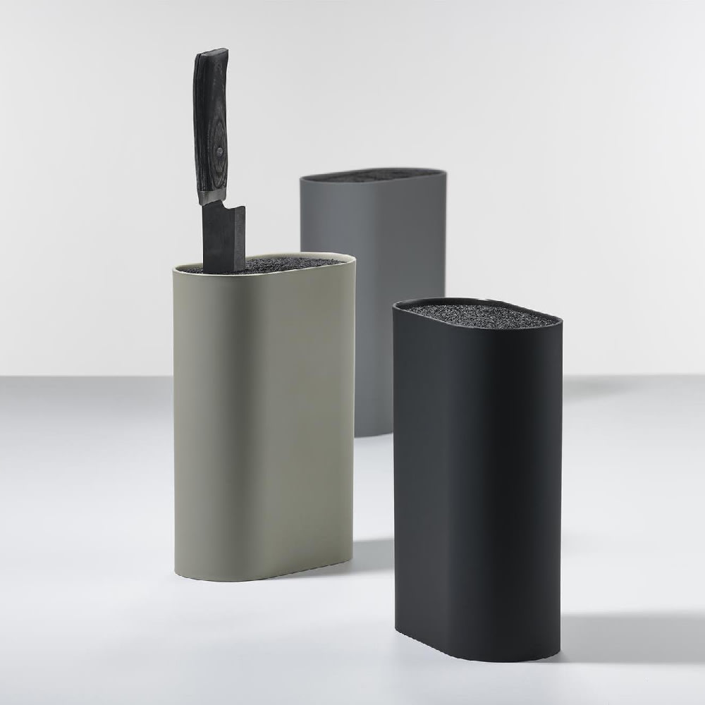Bloque Porta Cuchillos - Singles - Gris claro2
