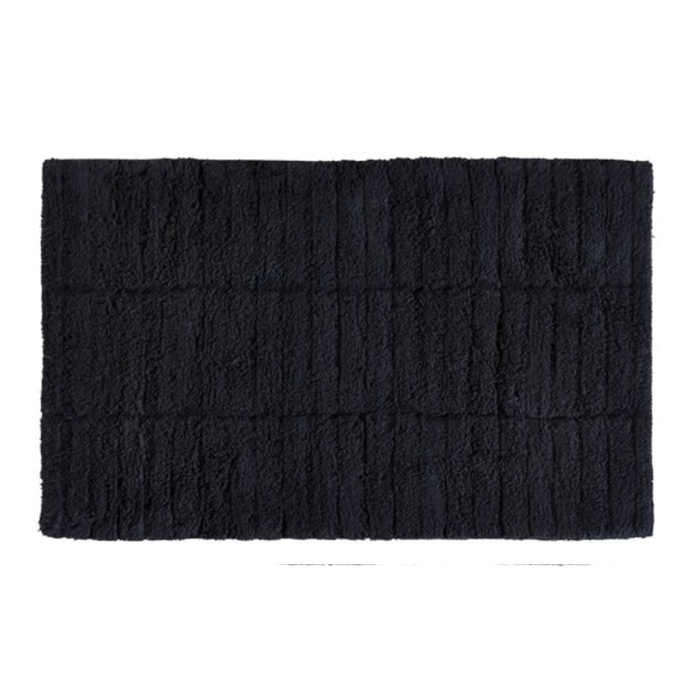 Alfombra de baño - Negro1