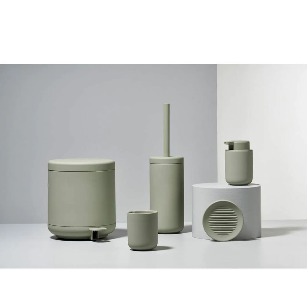 Vaso para cepillo de diente Ume - Verde Eucalipto1