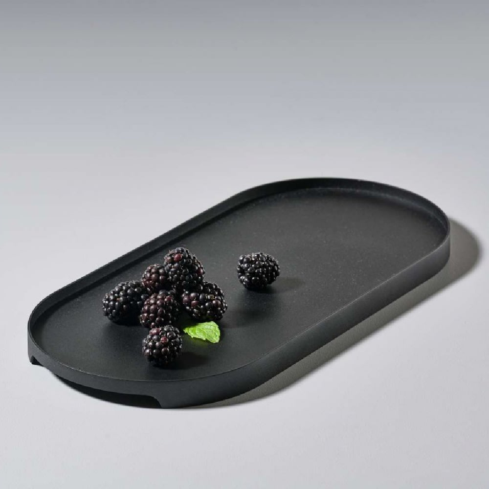 Bandeja Singles - 16 cm Ovalada - negro4