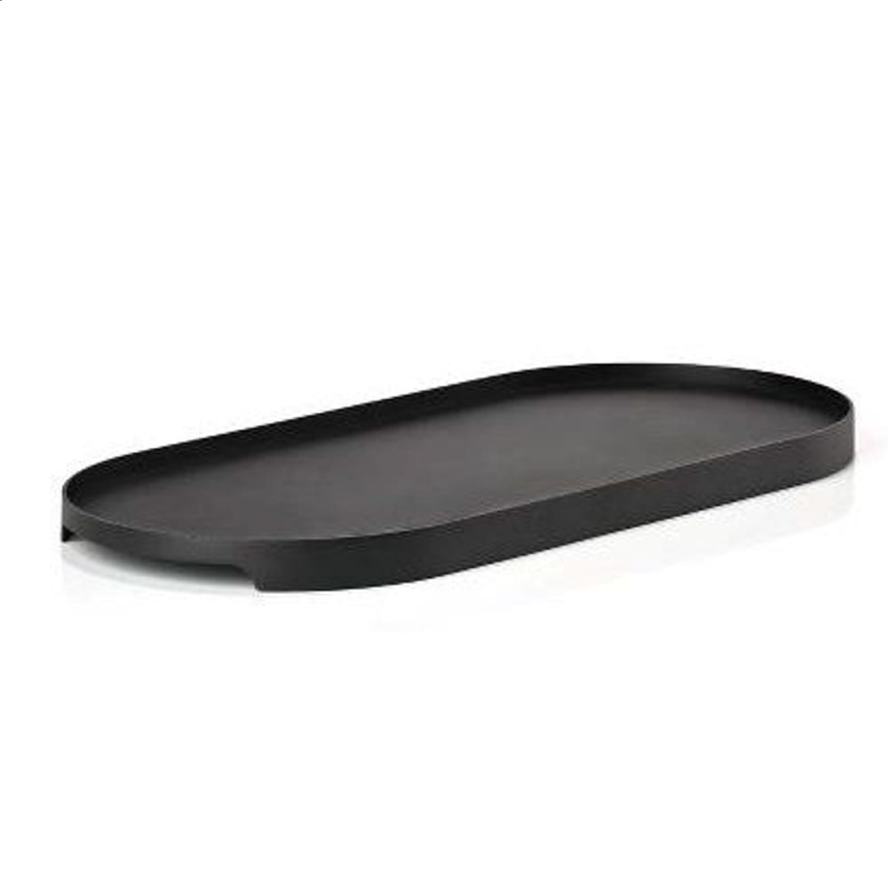 Bandeja Singles - 16 cm Ovalada - negro1