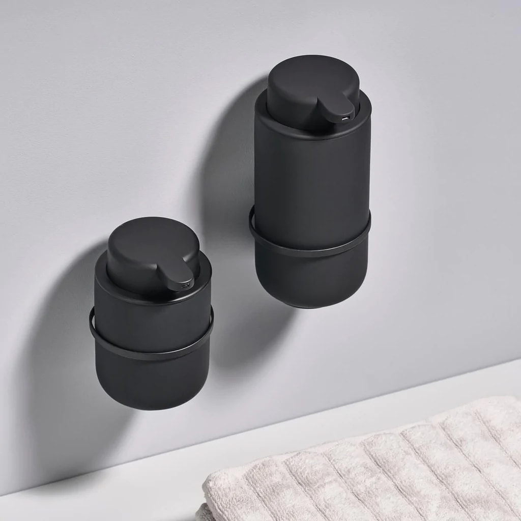 Soporte de pared - Dispensadores Ume - Negro.3