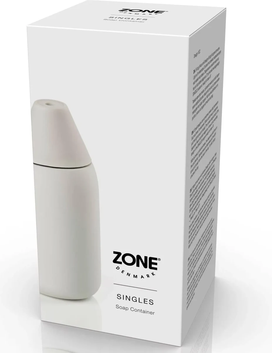 Dispensador de Jabon Singles - Gris claro5