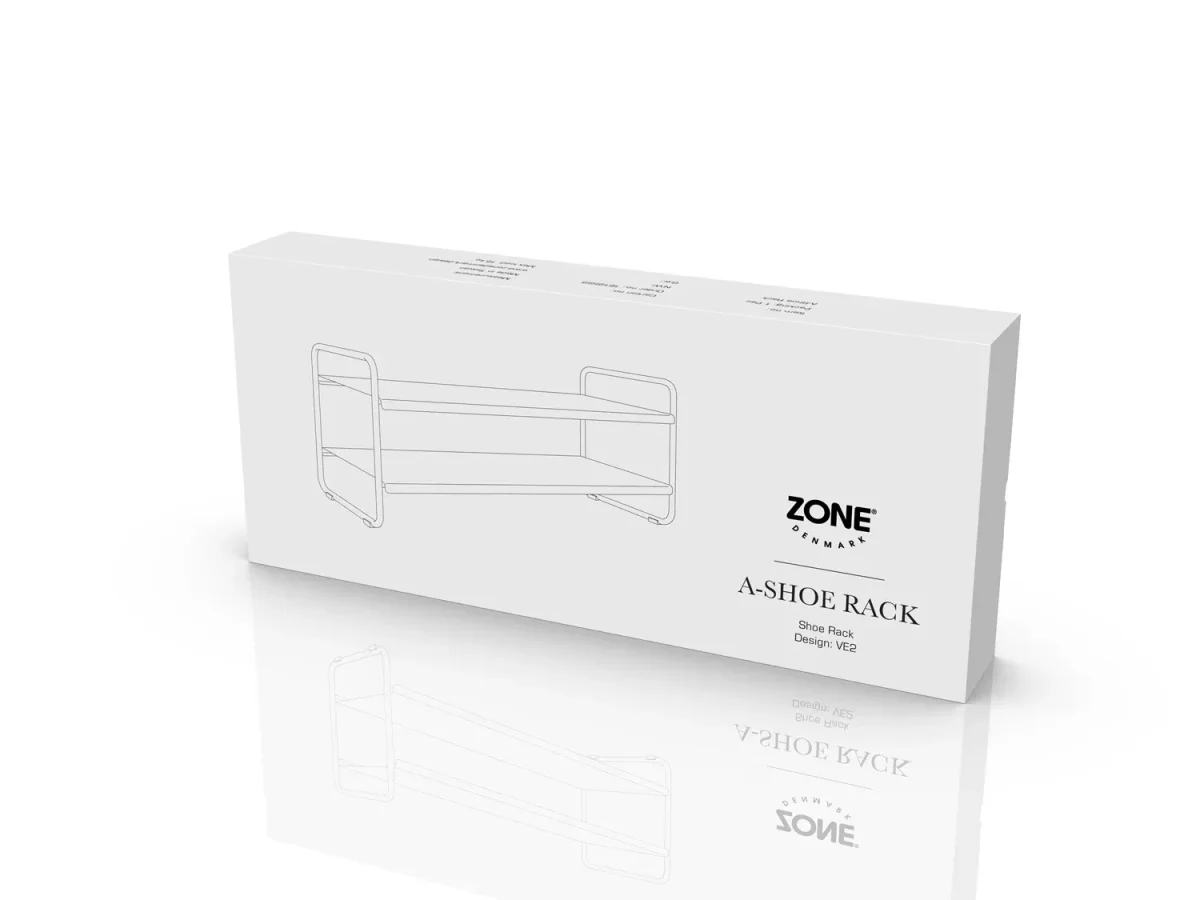 Repisa para zapatos Rack A-Shoe - Gris claro4