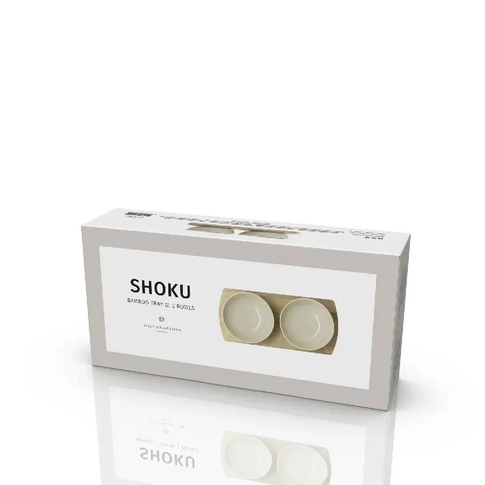 Set de 2 bowl con bandeja - Shoku5