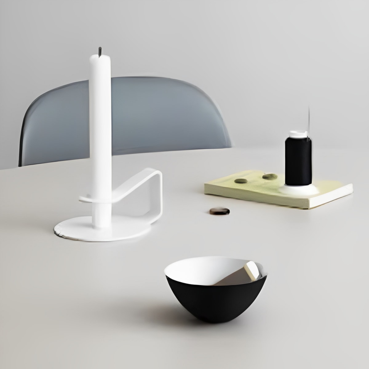 Candelabro Nocto - Blanco3