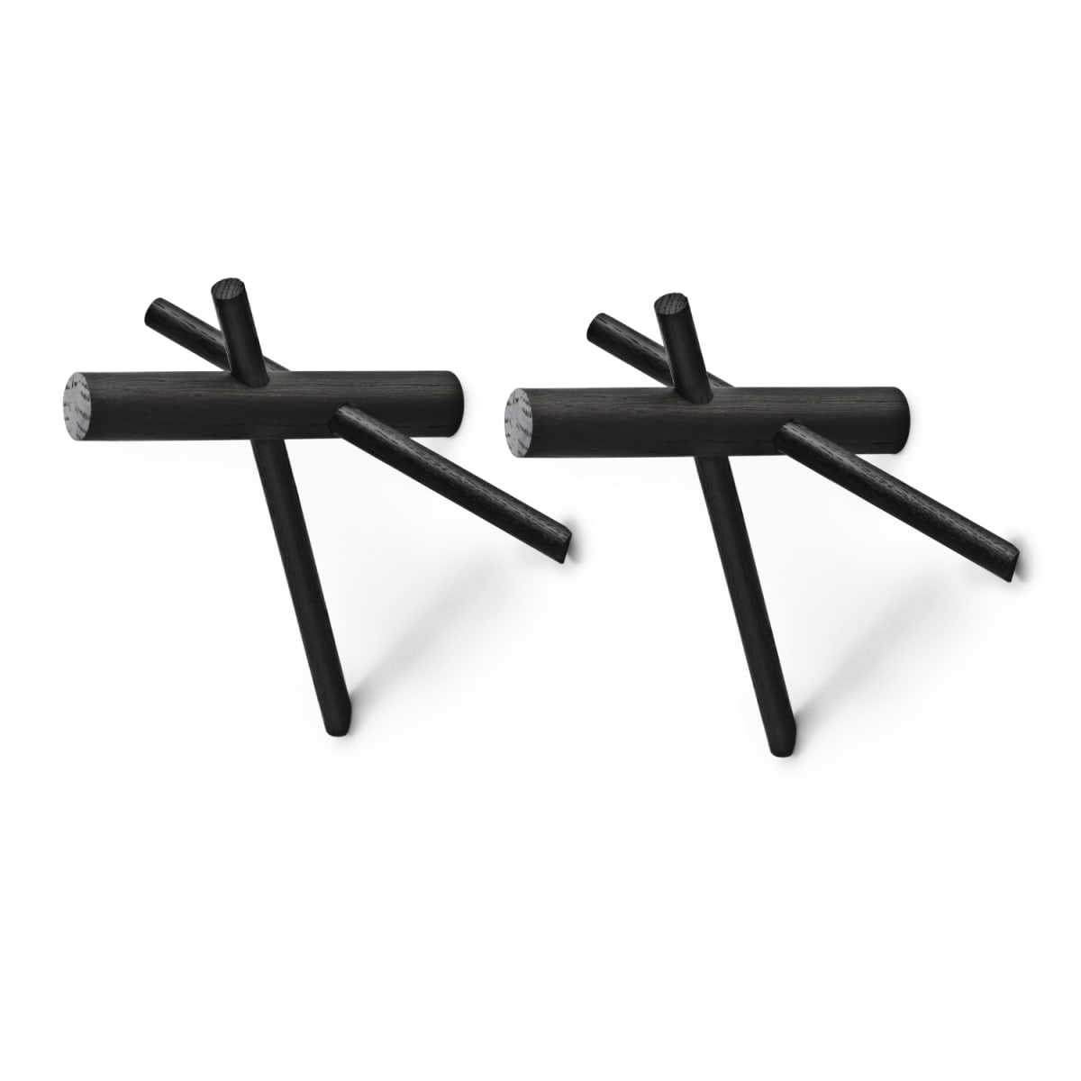 Ganchos Sticks - 2 uds - Madera6