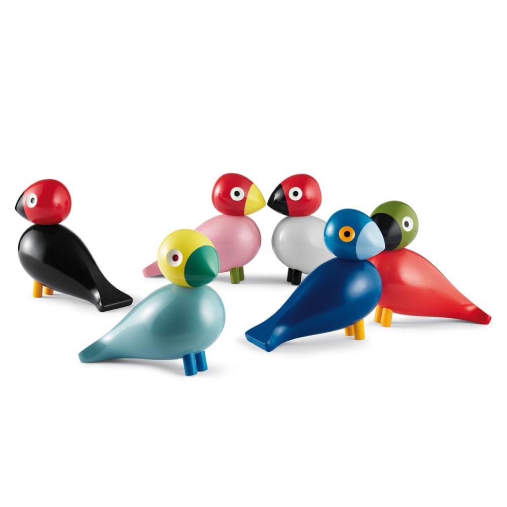 Kay Bojesen Songbird Pop Red/Green1