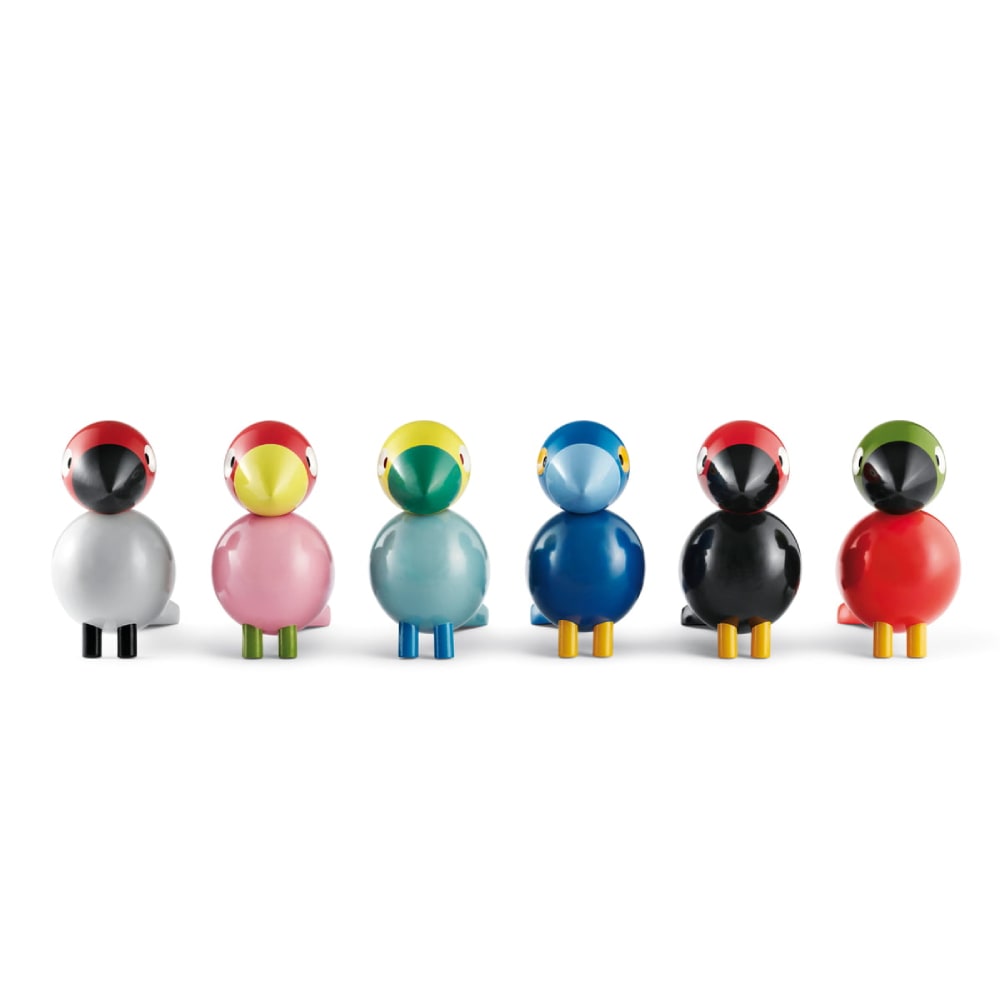 Kay Bojesen Songbird Peter Black/Red4
