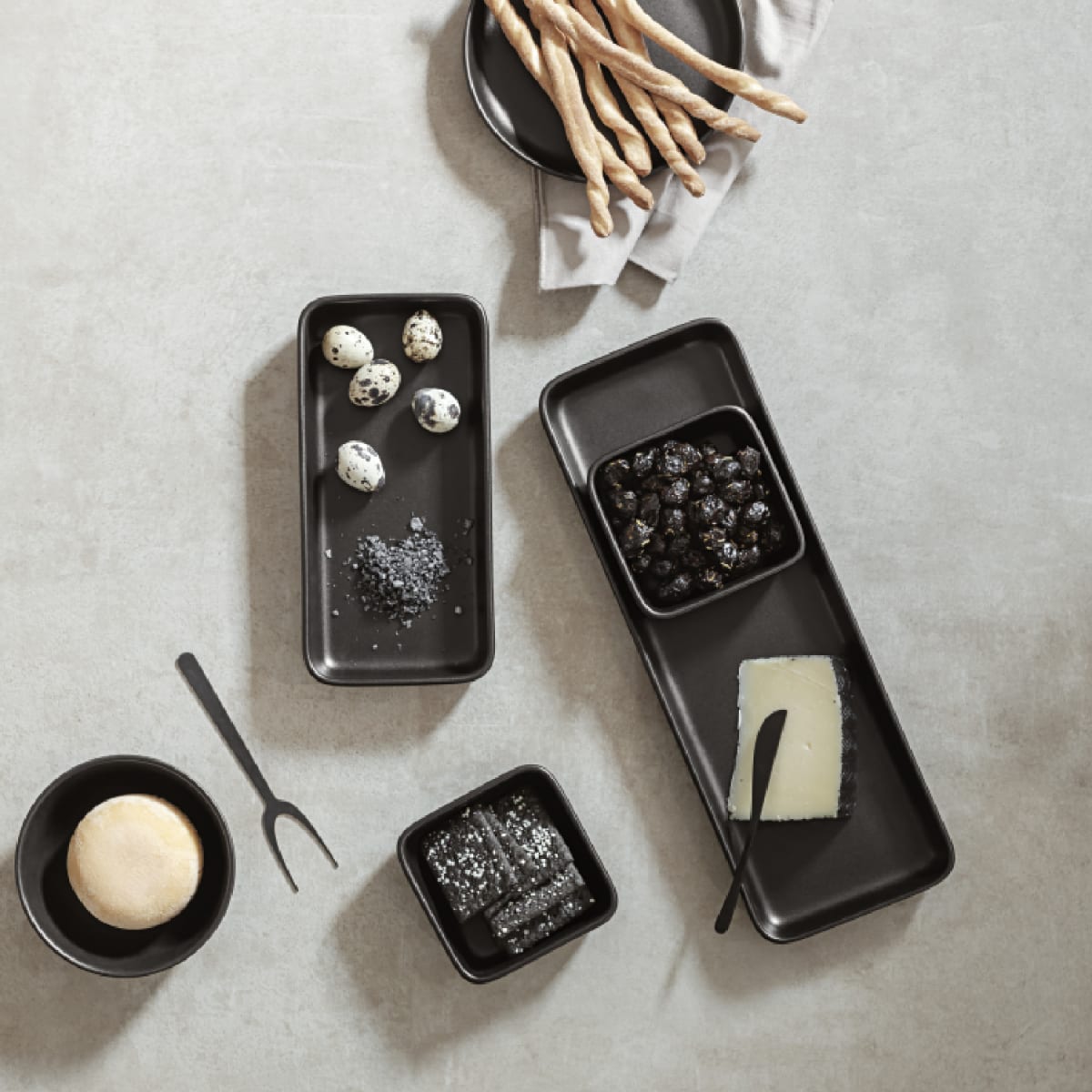 Plato de servir Cuadrado de Cocina Nordica5