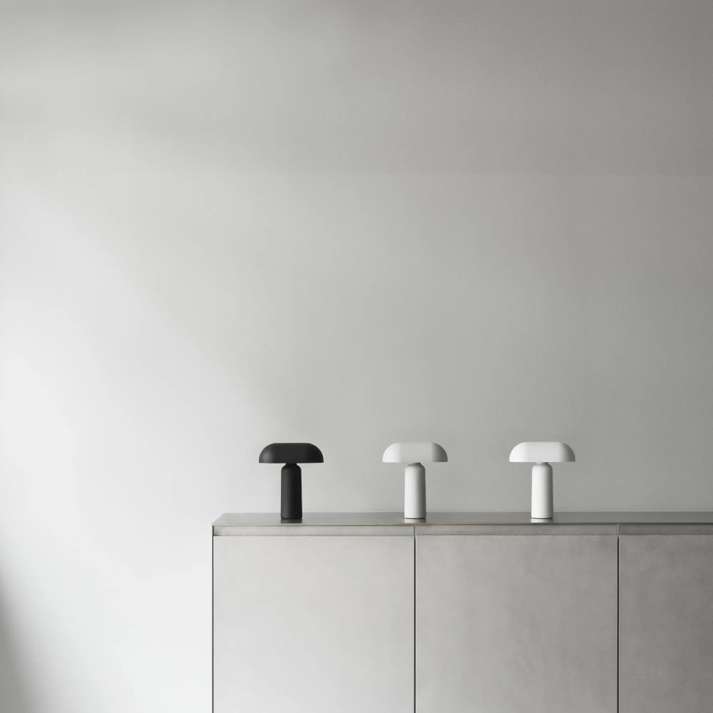 Lampara Porta - Negro4