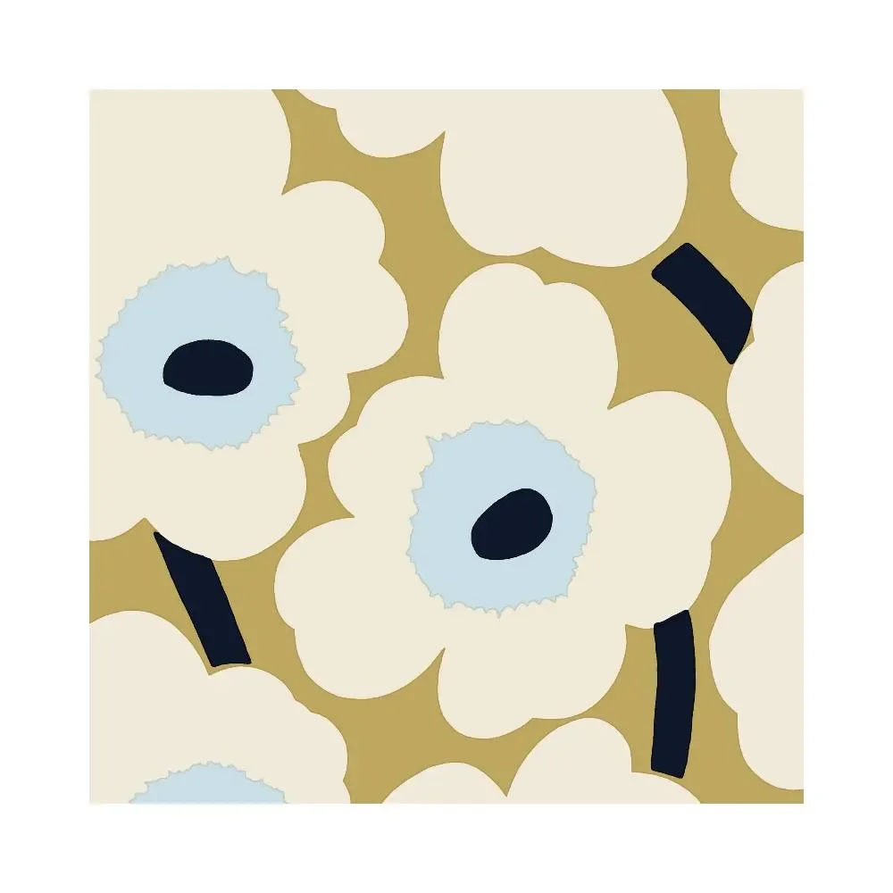 Servilleta - Unikko - Beige/Azul1
