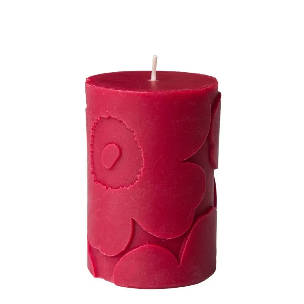 Vela Marimekko pequeña - Roja1