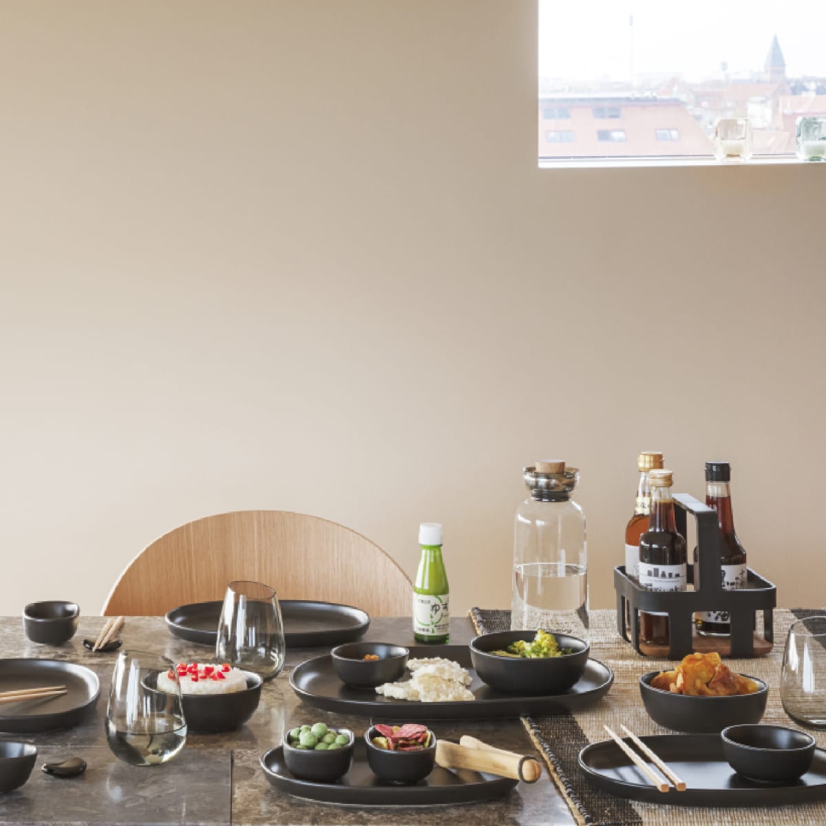 Organizador de mesa de cocina nórdica6