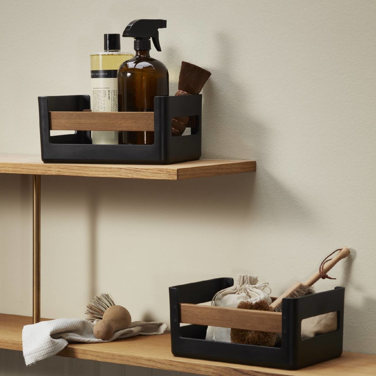 Cajón de despensa de cocina nórdica7