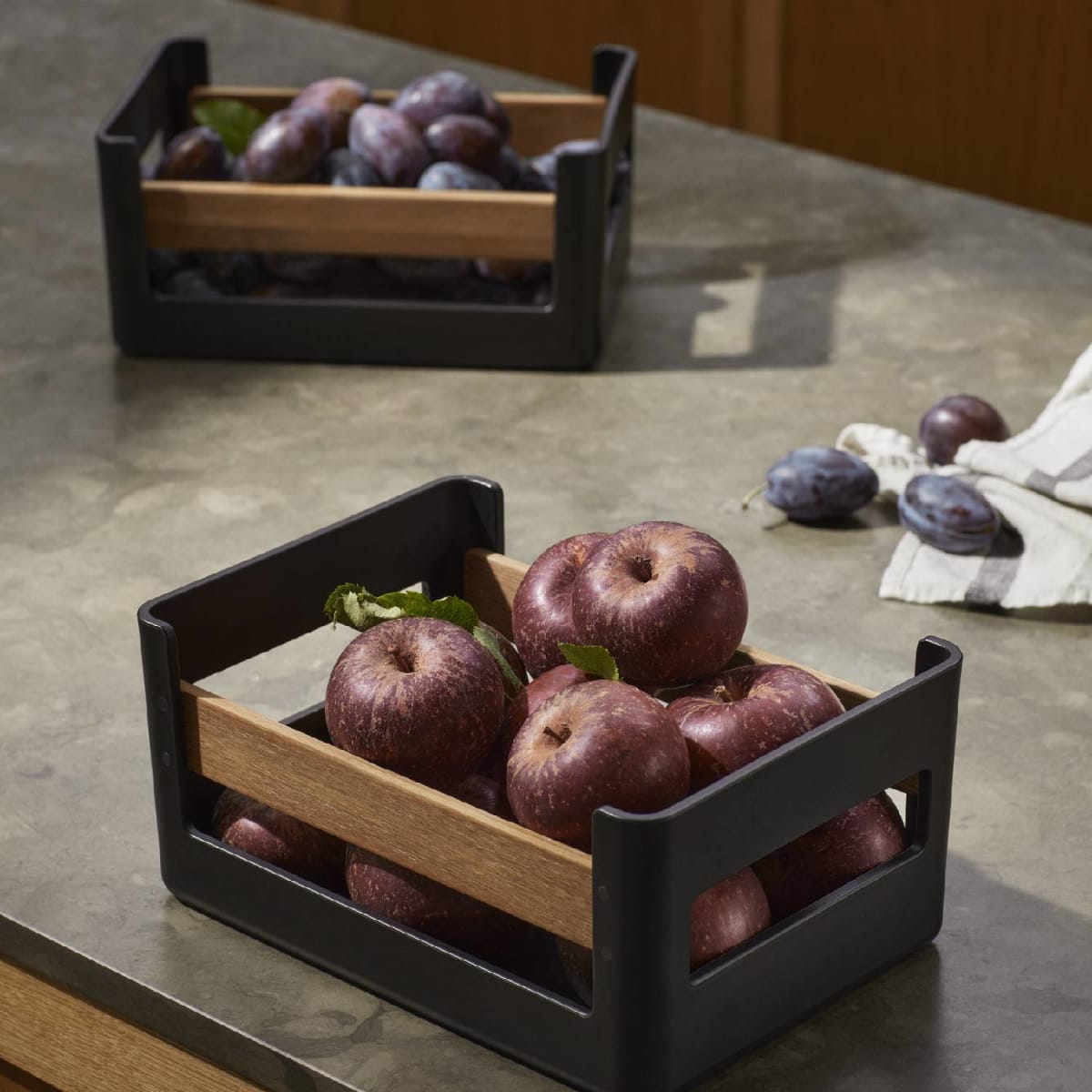 Cajón de despensa de cocina nórdica9