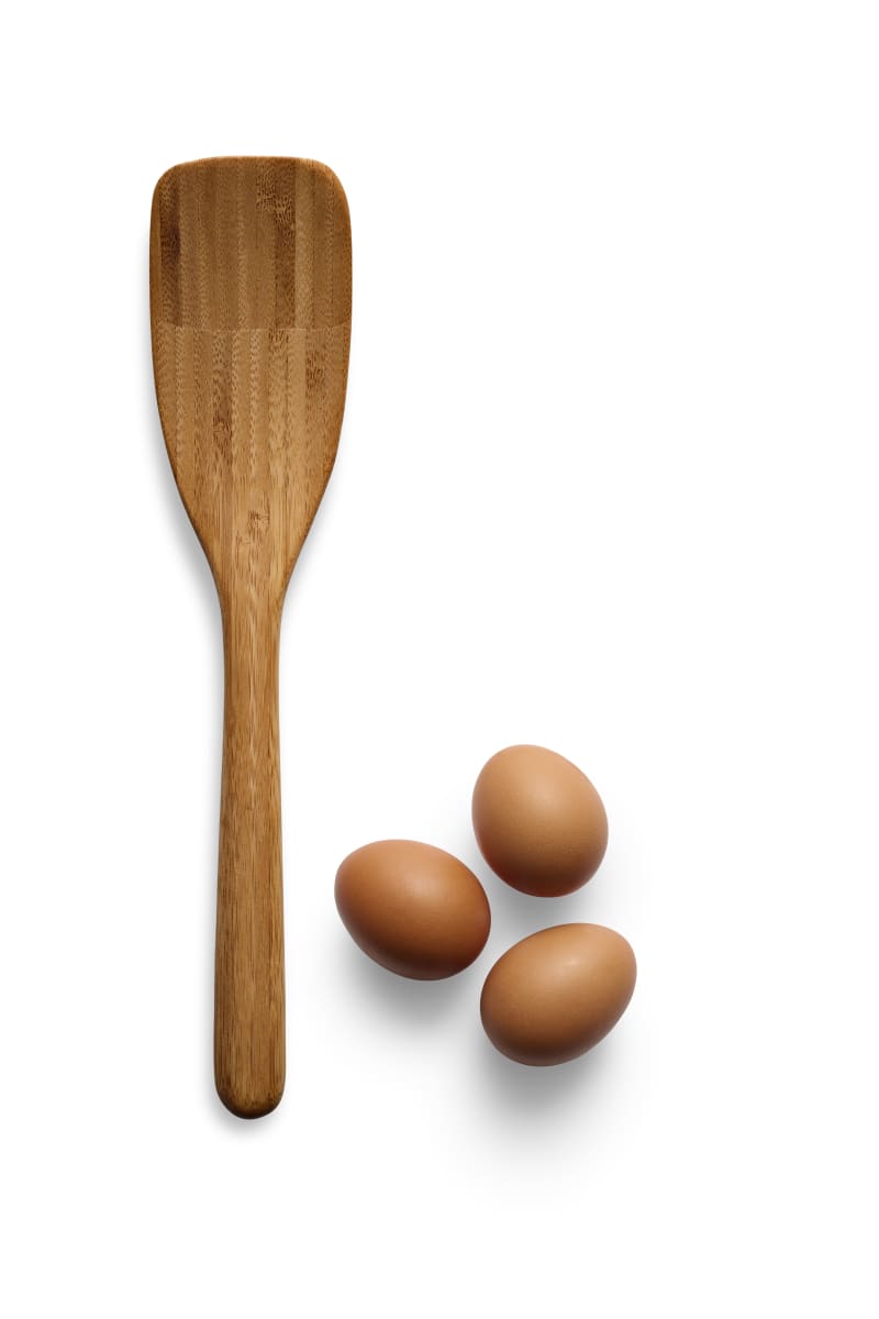 Espátula de cocina nórdica de bambú5