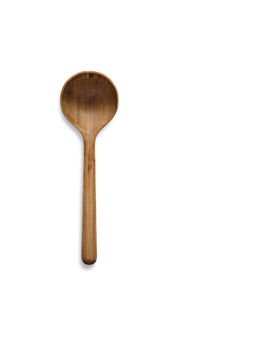 Cucharón de cocina nórdico de bambú6