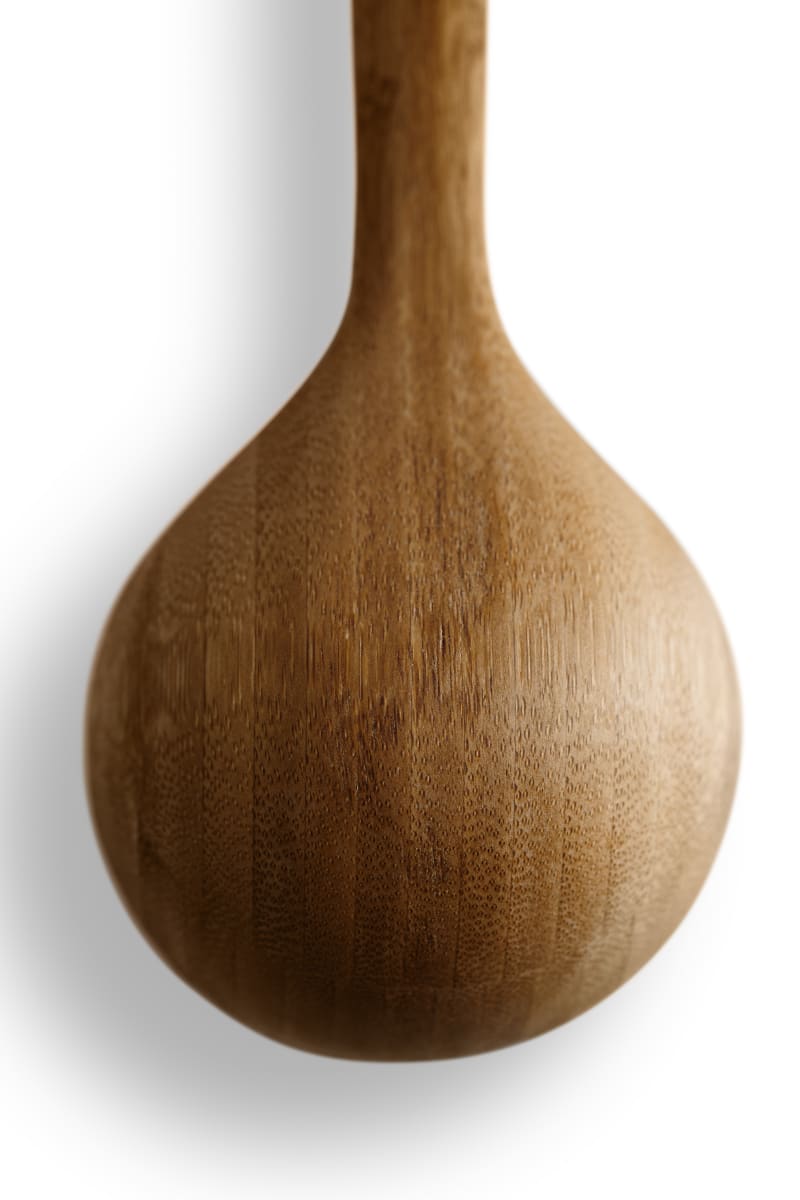 Cucharón de cocina nórdico de bambú7